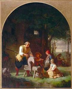 Soldier of the Thirty Years War by August Vischer