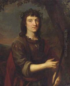 Portrait of a young man by Arie de Vois