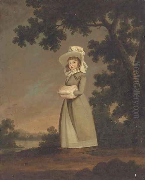 Portrait of a young lady - view 1