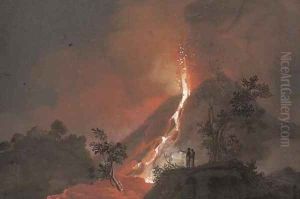 An eruption from 1804 by Camillo da Vito