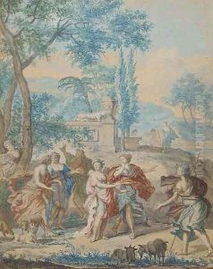 Fete champetre by Tiziano Vecellio (Titian)
