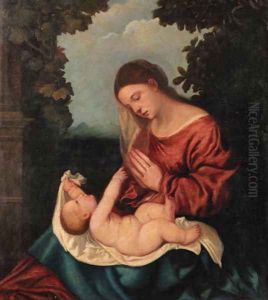 The Madonna and Child by Tiziano Vecellio (Titian)