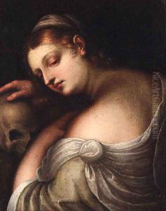 The Penitent Magdalen by Tiziano Vecellio (Titian)