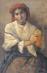 Ritratto di una donna by Vincenzo Volpe
