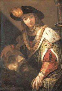 The Triumph of David over Goliath by Claude Vignon