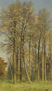 Rowan Trees In Autumn by Ivan Shishkin