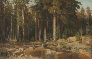 Der Waldsee by Ivan Shishkin