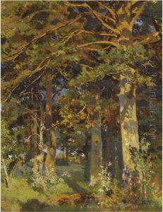 Forest Clearing by Ivan Shishkin