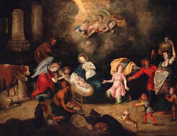The Adoration of the Shepherds by Simon de Vos