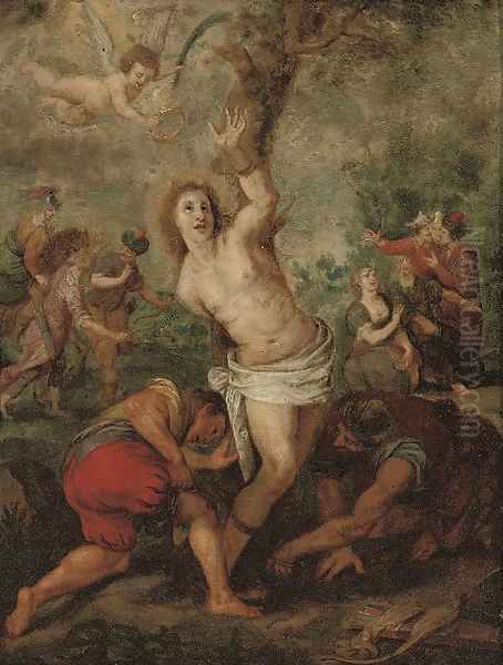 The Martyrdom of Saint Sebastian - view 1
