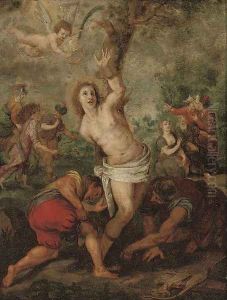 The Martyrdom of Saint Sebastian by Simon de Vos