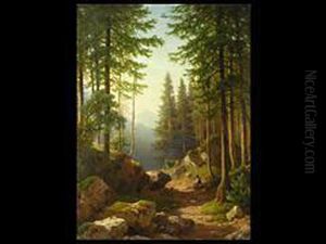 Waldlandschaft by Ivan Shishkin