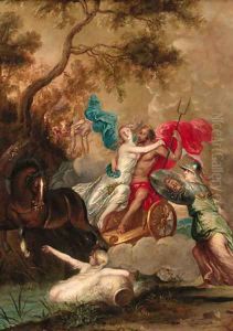 The Rape of Proserpine by Simon de Vos