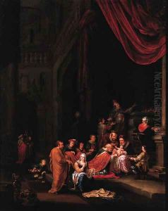 The Circumcision by Adriaen The Elder Verdoel