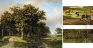 Landscape With Brook by Ivan Shishkin