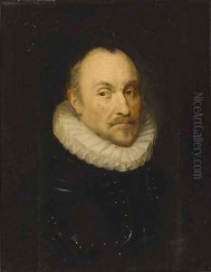 Portrait of a gentleman by Cornelis van der Voort