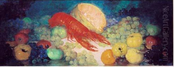 Nature Morte Aux Fruits Et A La Langouste - view 1
