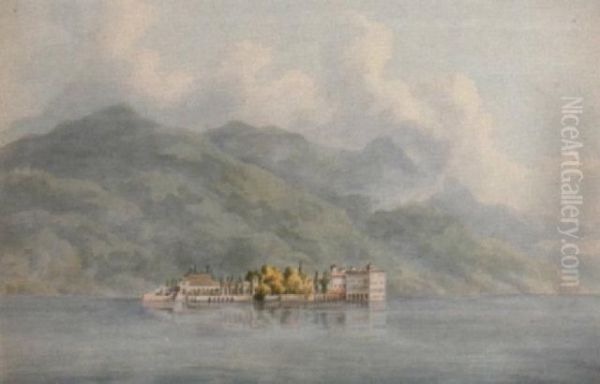 Isola Bella, Lake Maggiore; Lake Maggiore, Italy, A Pair - view 1