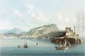Sailing Vessels Off The Port Of Rio On The Island Of Elba Sailing Vessels Off The Port Of Rio On The Island Of Elba