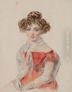 Portrait Of Countess Sophia Alexandrovna Bobrinsky (1799-1866)