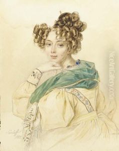 Portrait Of Countess Olga Alexandrovna Orlova
