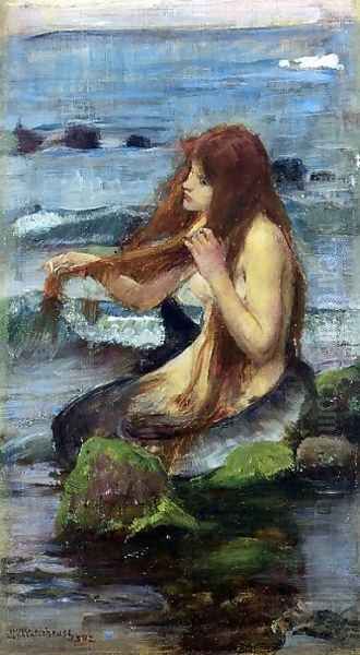 The Mermaid study 1892 - view 1