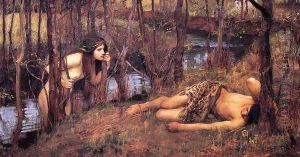 A Naiad 1893 also known as Hylas with a Nymph