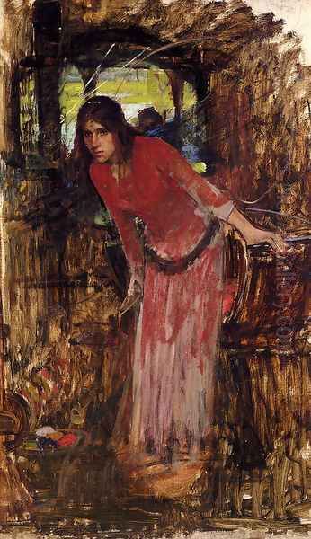 Study For The Lady Of Shallot - view 1