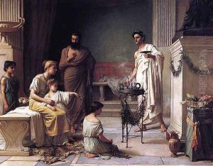 A Sick Child brought into the Temple of Aesculapius 1877