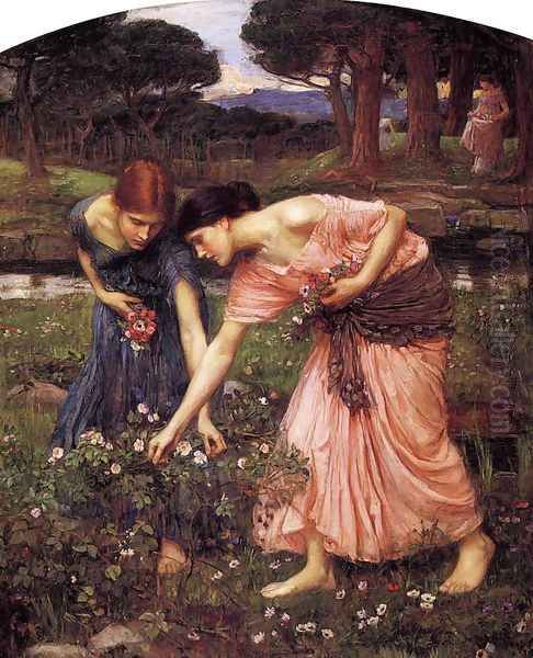 Gather ye Rosebuds while ye may 1909 - view 1