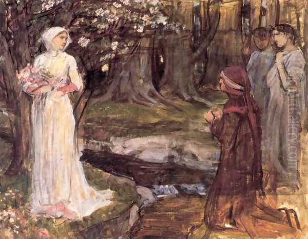 Dante and Beatrice 1915 - view 1