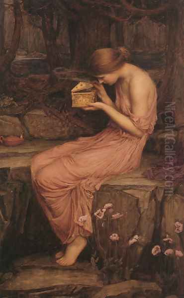 Psyche Opening the Golden Box 1903 - view 1