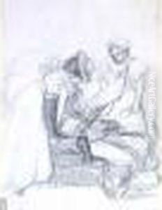 La Lecture by Theophile Alexandre Steinlen