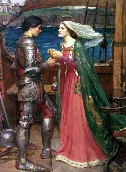 Tristan and Isolde with the Potion 1916 - view 1