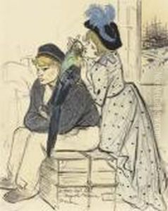 Aux Iles by Theophile Alexandre Steinlen