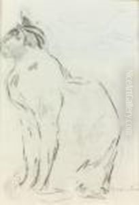 Chat. by Theophile Alexandre Steinlen