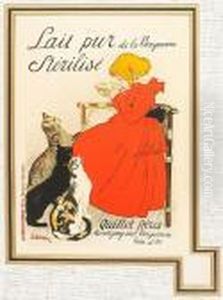 Lait Pur De La Vingeanne Sterilise by Theophile Alexandre Steinlen
