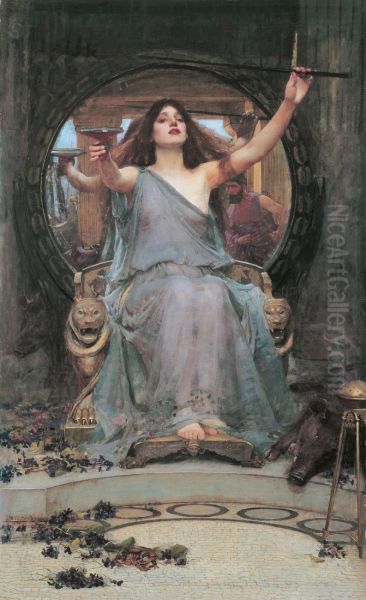 Circe Offering the Cup to Ulysses 1891 - view 1