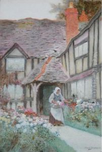 Gathering Flowers; The Visitor