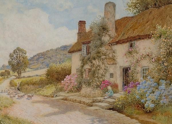 The West Porlock Road, Somerset - view 1