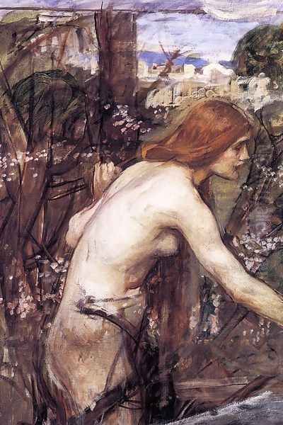 Woman Picking Flowers 1909-14 - view 1