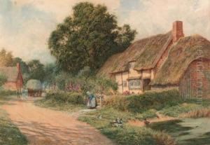 Waiting For The Haycart