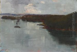 Sydney Harbour 1895 by Arthur Streeton