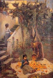 The Orange Gatherers 1890