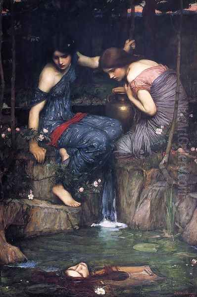 Nymphs finding the Head of Orpheus (or Women with Water Jugs) - view 1
