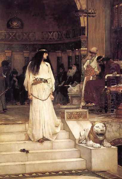 Mariamne leaving the Judgement Seat of Herod 1887 - view 1