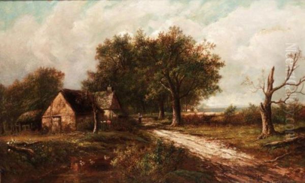 A Cottage In A Summer Landscape - view 1