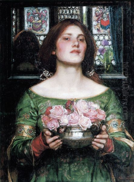 Gather Ye Rosebuds study 1908 - view 1