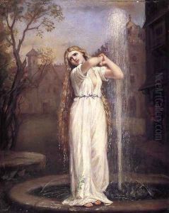 Undine 1872 by John William Waterhouse