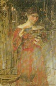 Study for Jason and Medea by John William Waterhouse